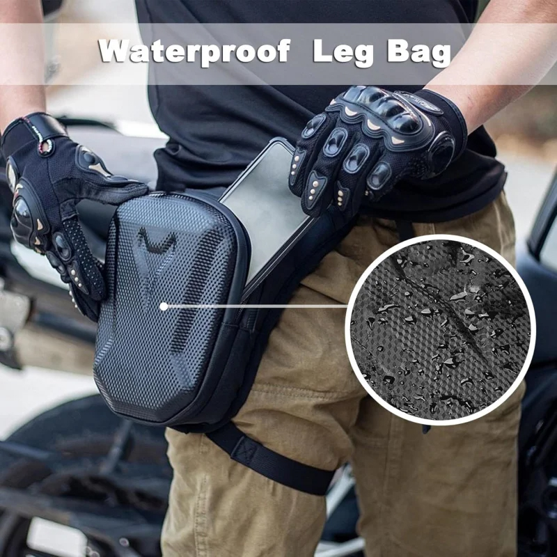 Motorcycle Gear Companies - Bolsa de Perna para Motocicleta, Impermeável,