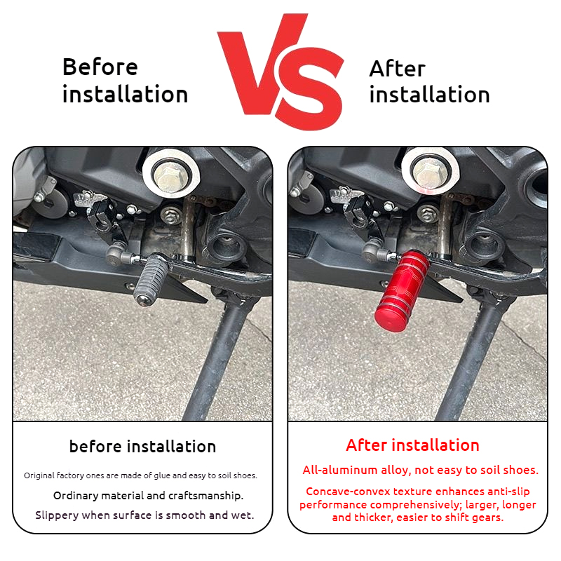 Acessórios da motocicleta alav - Motorcycle Gear Lever Extender avaliação e preço