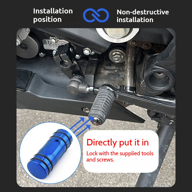 Acessórios da motocicleta alav - Motorcycle Gear Lever Extender avaliação e preço