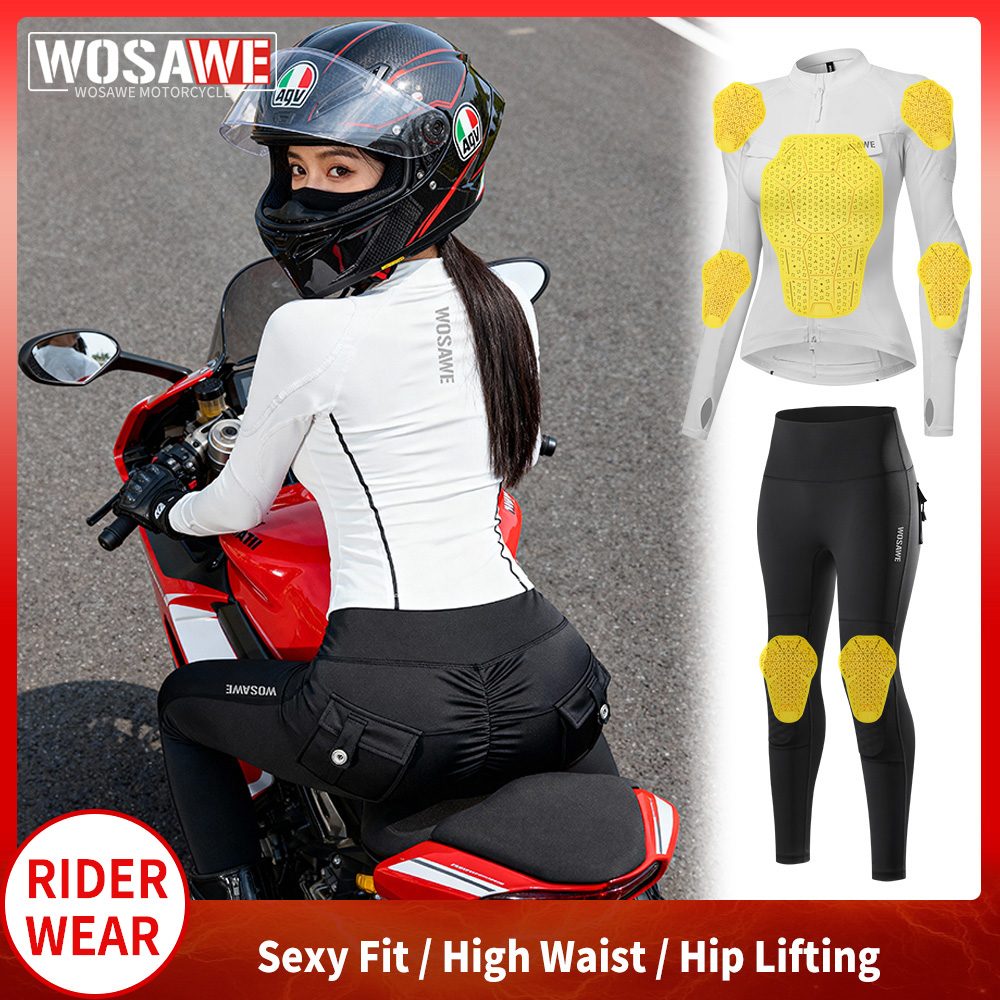 Conjunto de Jaqueta e Calças p - Motorcycle Gear For Woman avaliação e preço