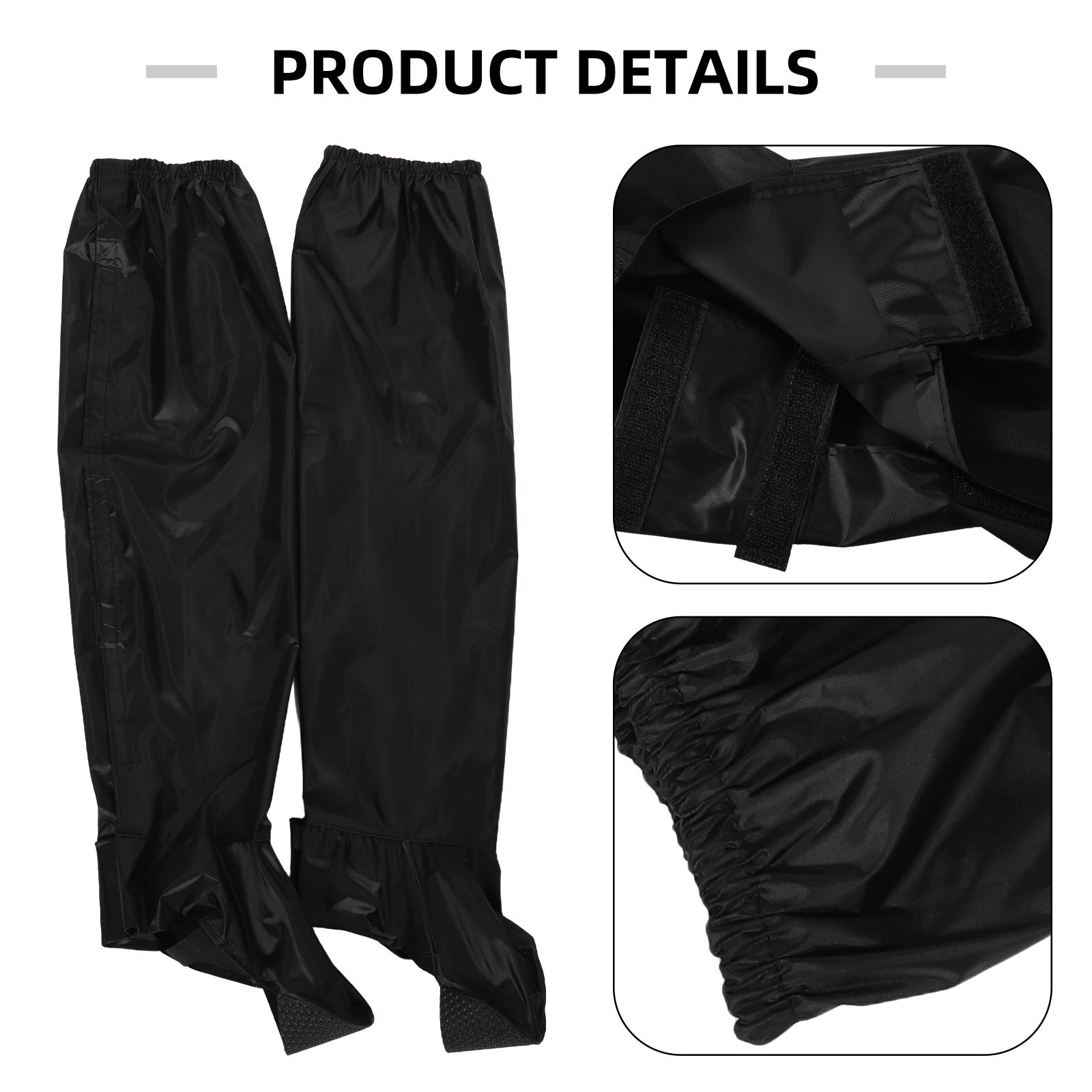 1 par de calças de chuva uniss - Motorcycle Gear Mens avaliação e preço